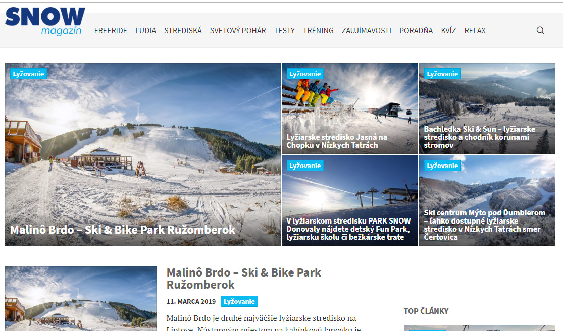 Kompletné ceny lístkov do stredísk na Slovensku sú iba na Snowmagazíne