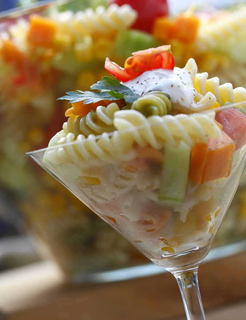 Cestovinový šalát. Foto: Dano Veselský