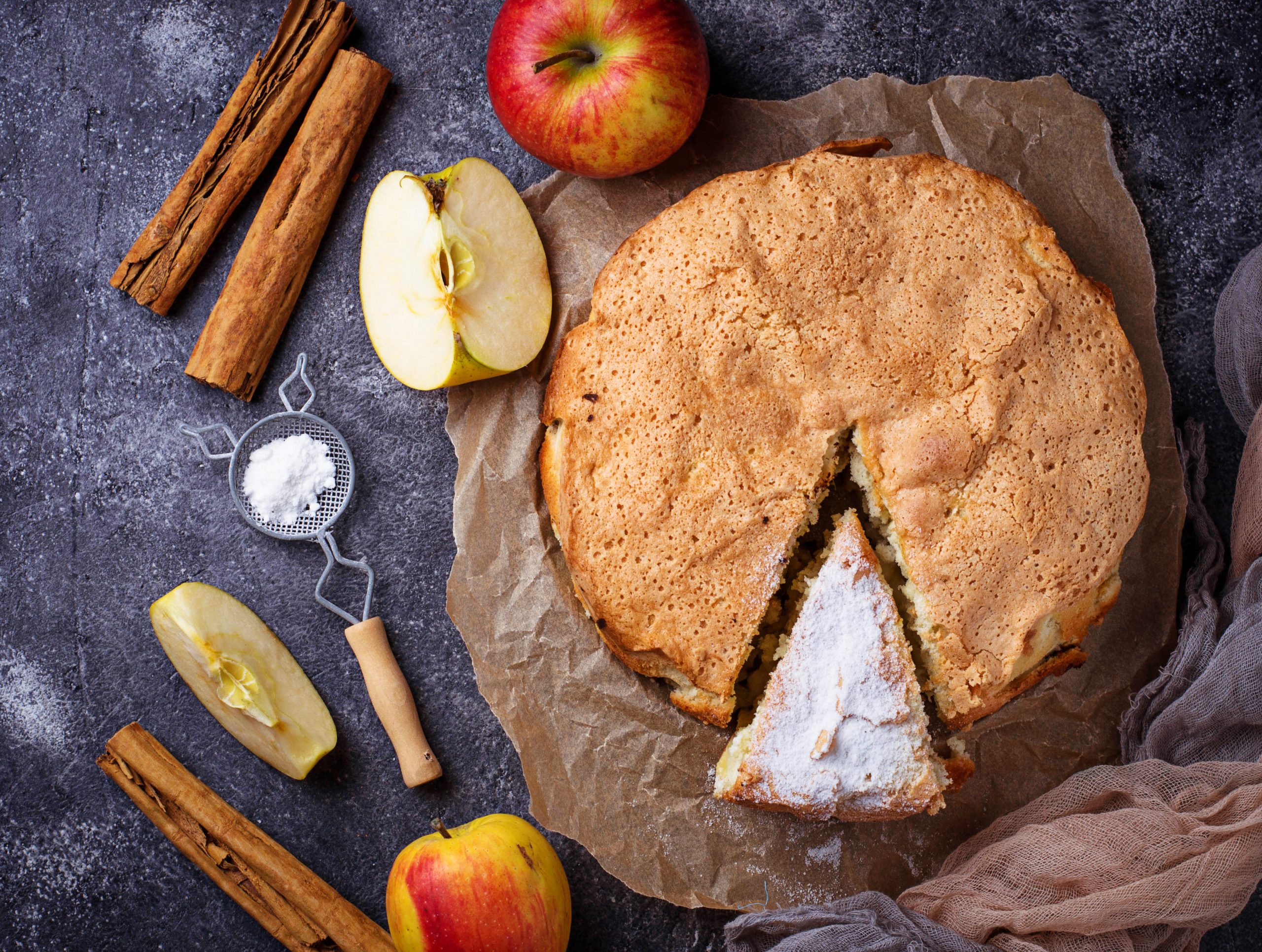 Jablkový koláč. Foto: Shutterstock