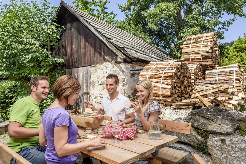Dunajský chodník, Bad Kreuzen, Speckalm. Foto: ©WGD Donau Oberösterreich Tourismus/Hochhauser