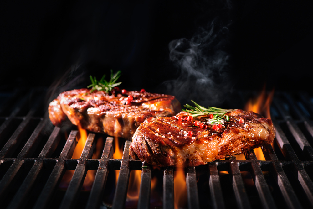 Grilované steaky. Foto: Shutterstock