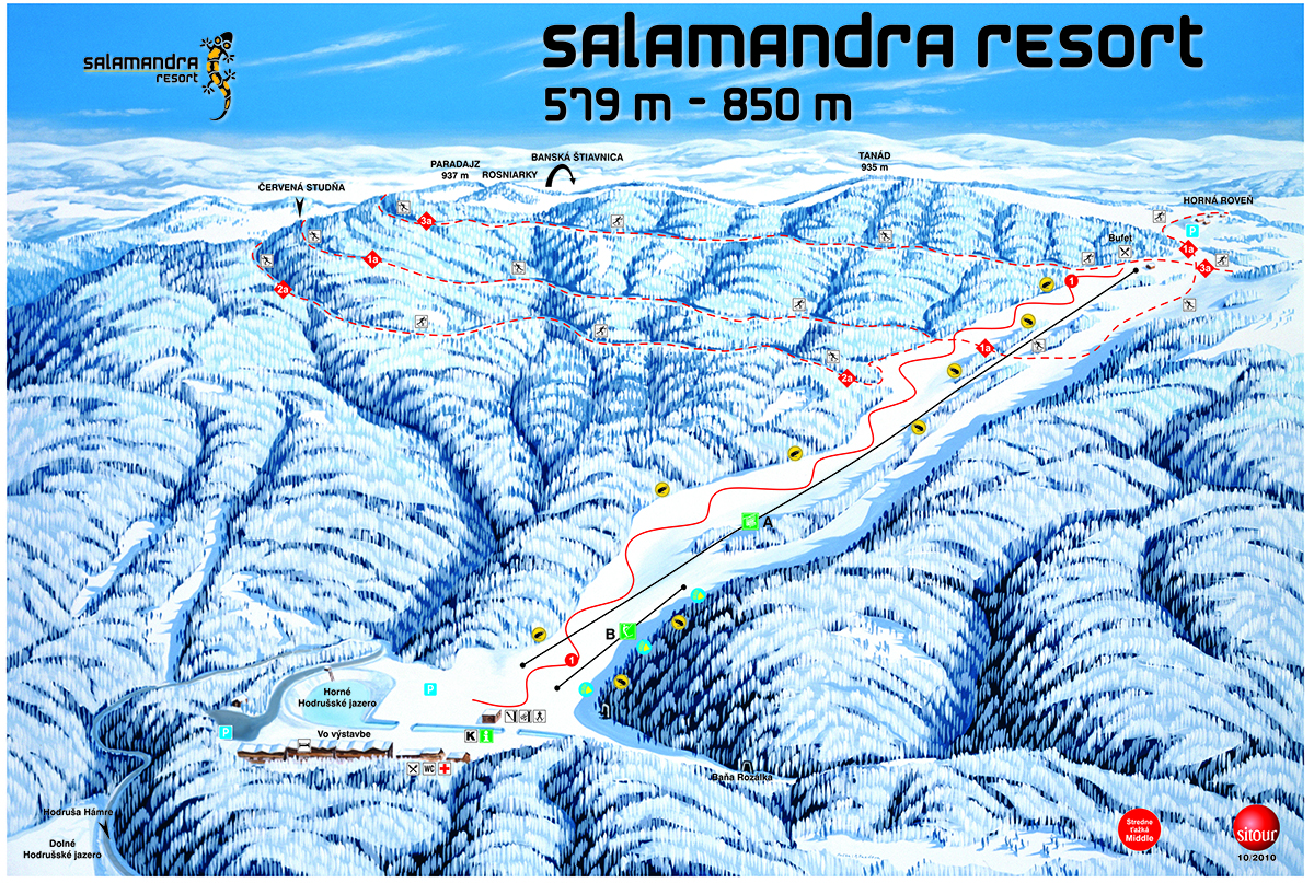Mapa: Salamandra Resort