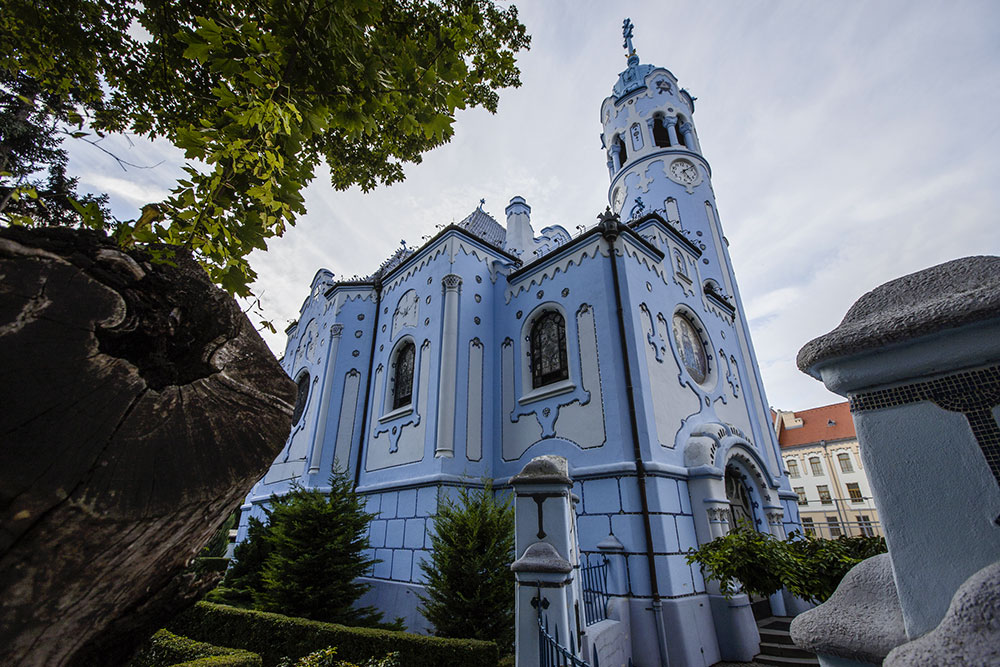 Modrý kostolík v Bratislave. Foto: Martin Matula