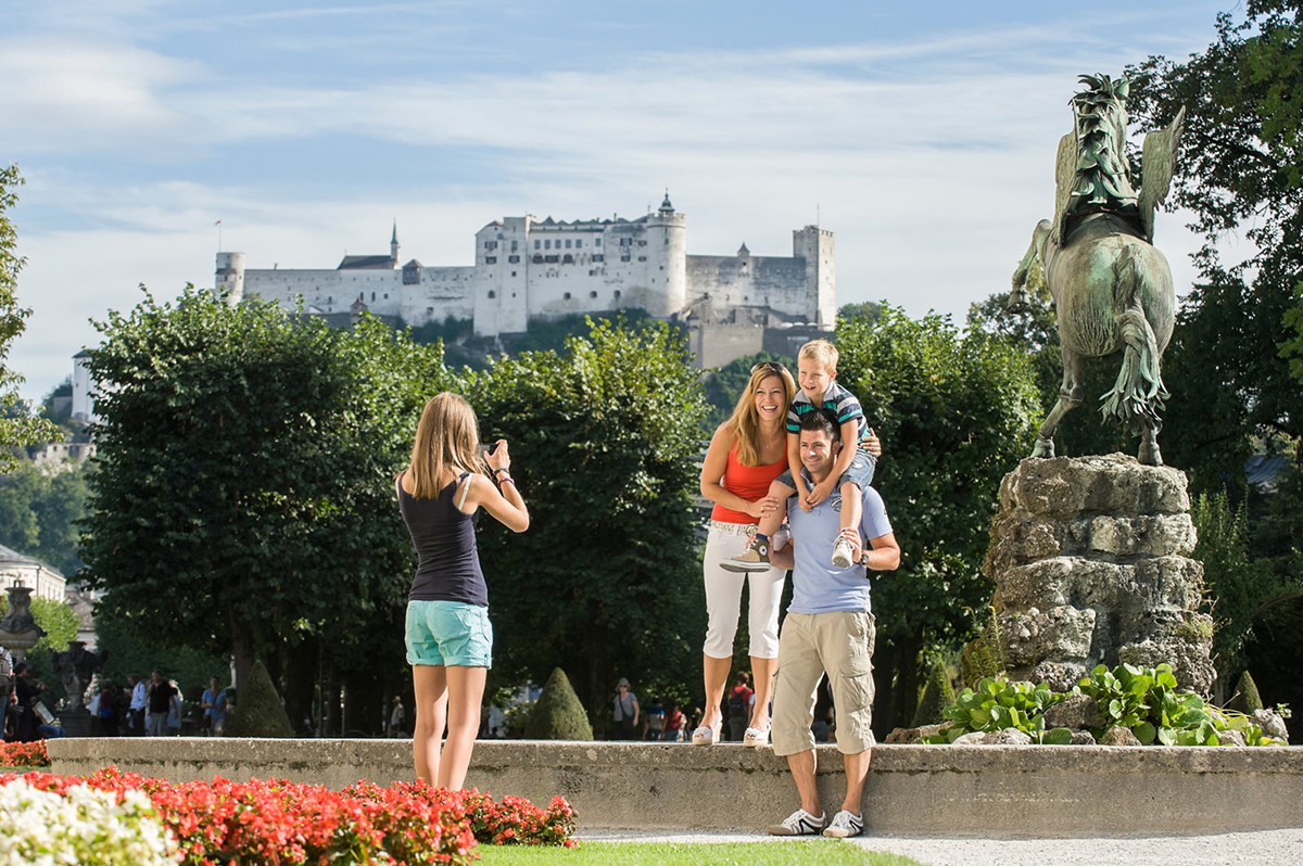 Salzburg s rodinou. Foto: ©Tourismus Salzburg GmbH