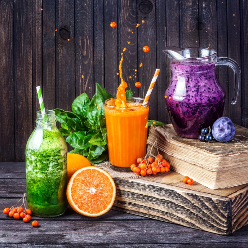 Experimentujte s pomerom ovocie – zelenina, kým si nenájdete lahodnú kombináciu. Foto: Shutterstock