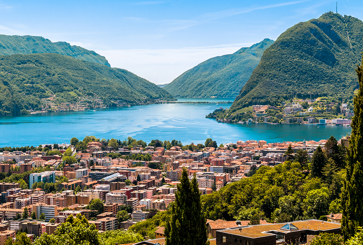 Lugano, Švajčiarsko. Foto: Shutterstock