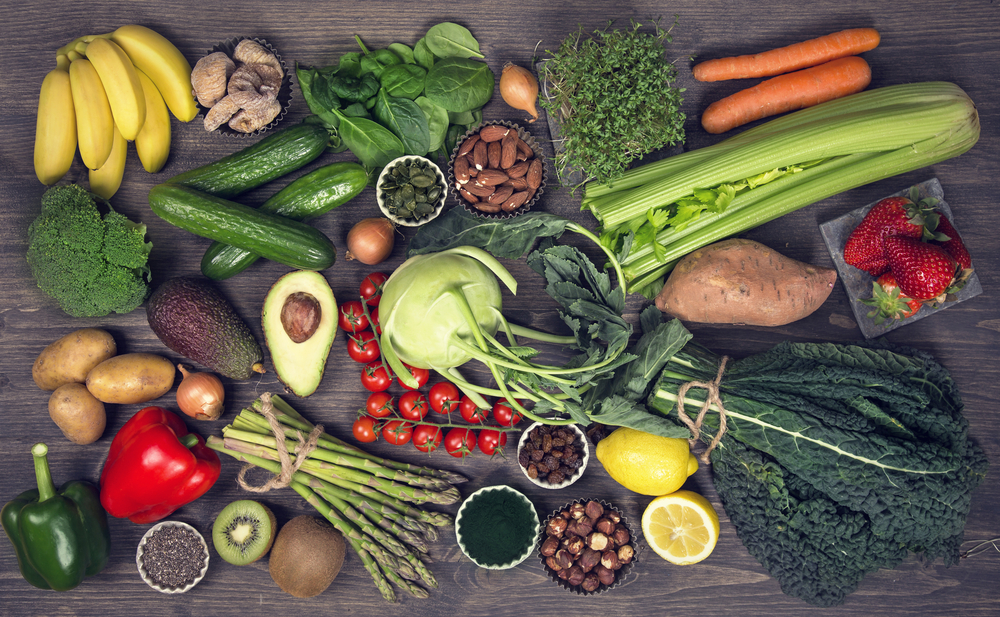 Zásadotvorné potraviny. Foto: Shutterstock