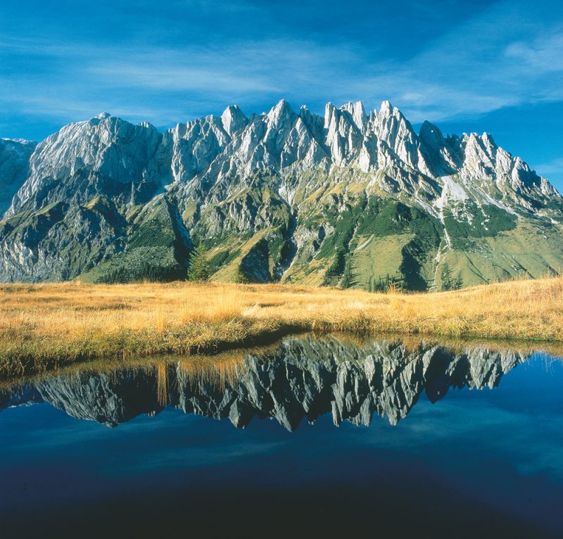 Mandlwand pri Mühlbachu, Hochkoenigmassiv, oblasť Salzburgu. Foto: ©Österreich Werbung/Weinhaeupl W.