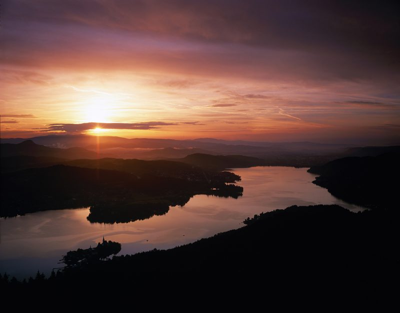 Woerthersee ráno. Foto: ©Österreich Werbung/Popp & Hackner