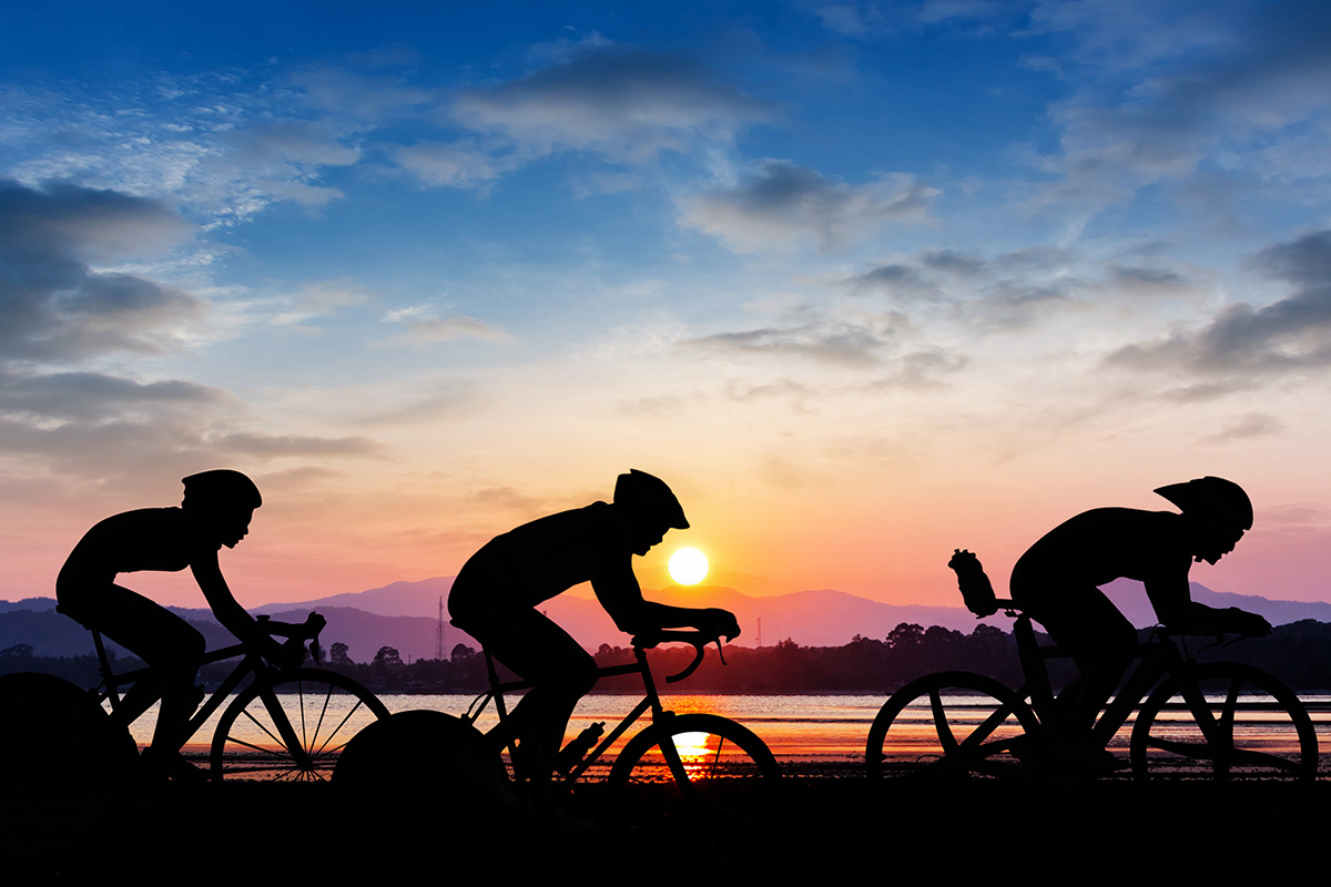 Bicyklovanie v lete. Foto: Shutterstock