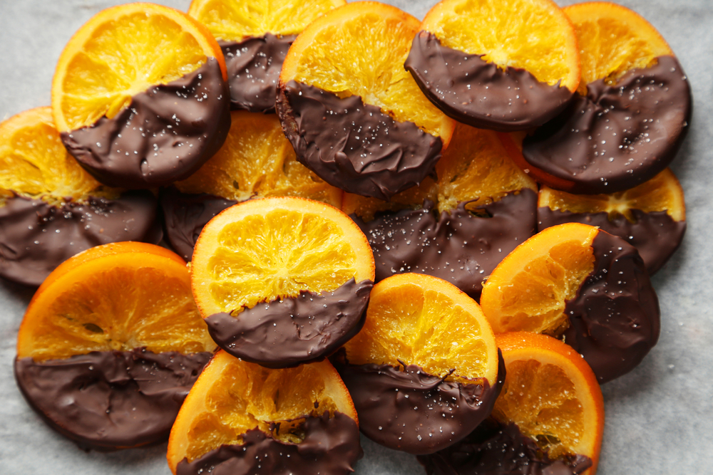 Pomaranče s čokoládou. Foto: Shutterstock