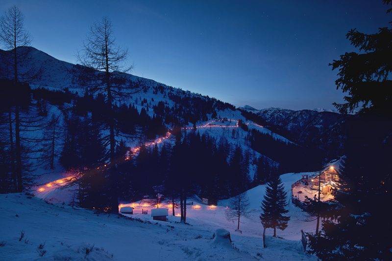 Katschberský adventný chodník.