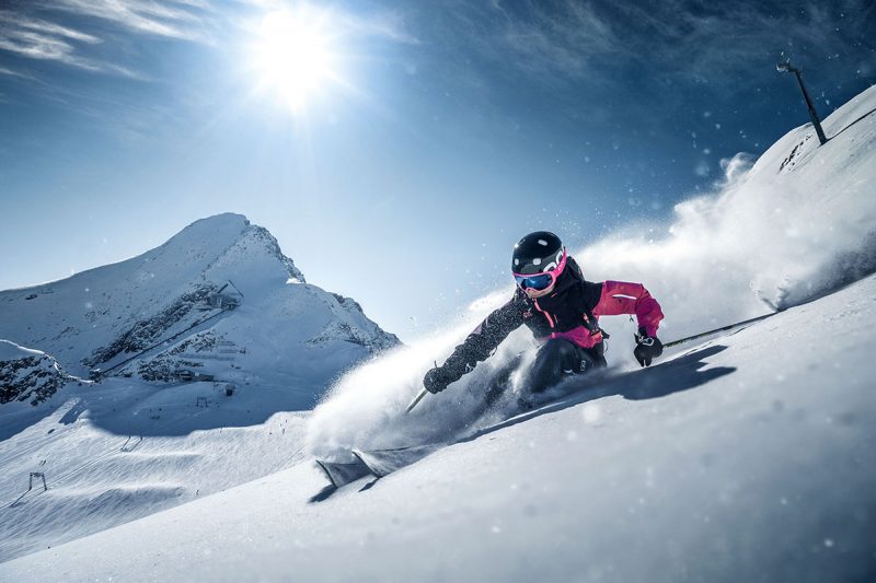 Freeride na Kitzsteinhorne si vychutnajú malí aj veľkí. Foto: (c)Gletscherbahnen Kaprun AG
