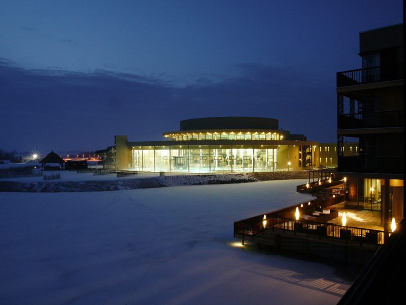 Vonkajšie kúpele St. Martins Therme & Lodge. Foto: St. Martins therme, Michael Westermann