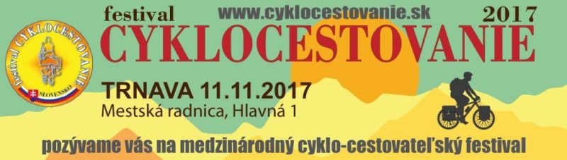 Festival cyklocestovanie v Trnave 11.11.2017