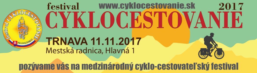 Festival cyklocestovanie v Trnave 11.11.2017