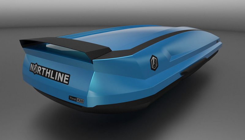 Strešný nosič na auto Northline tirol se 420 blue-black