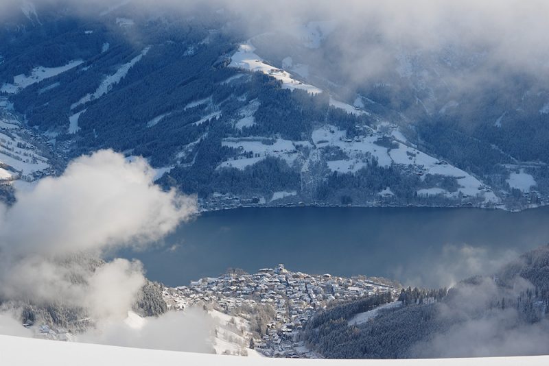 Mestečko Zell am See myslí aj na mamičky s deťmi.