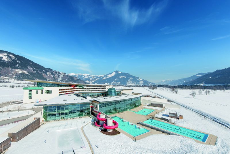 Letecký pohľad na Tauern SPA. Foto: (c)Tauern SPA, Zell am See-Kaprun