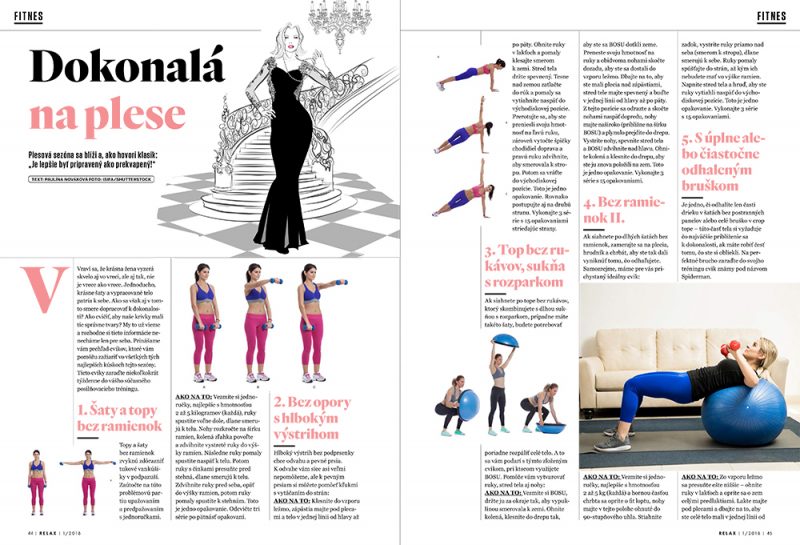 Ako zažiariť na plese. Relax 1/2018