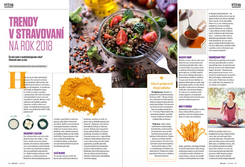 Trendy v stravovaní - Relax 1/18