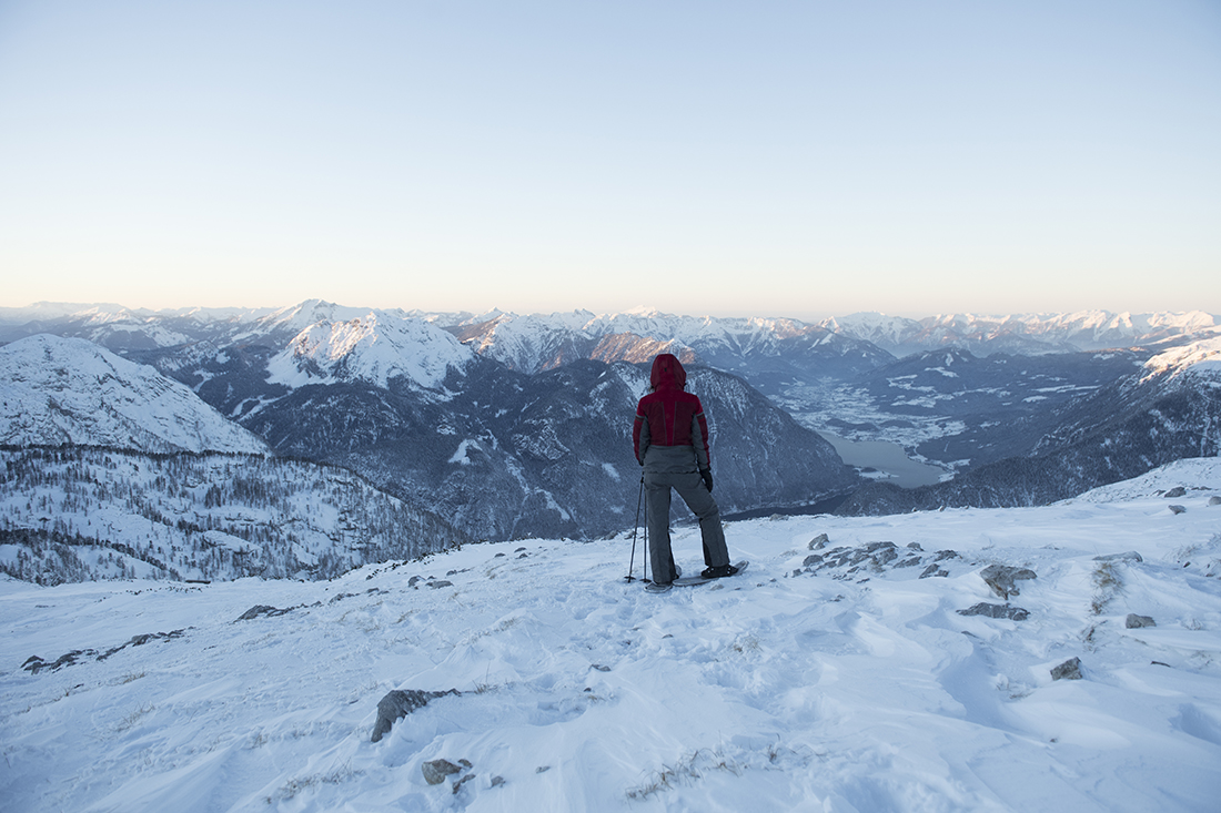 Prechádzka na snežniciach, Krippenstein. Foto: Oberoesterreich Tourismus, David Lugmayr