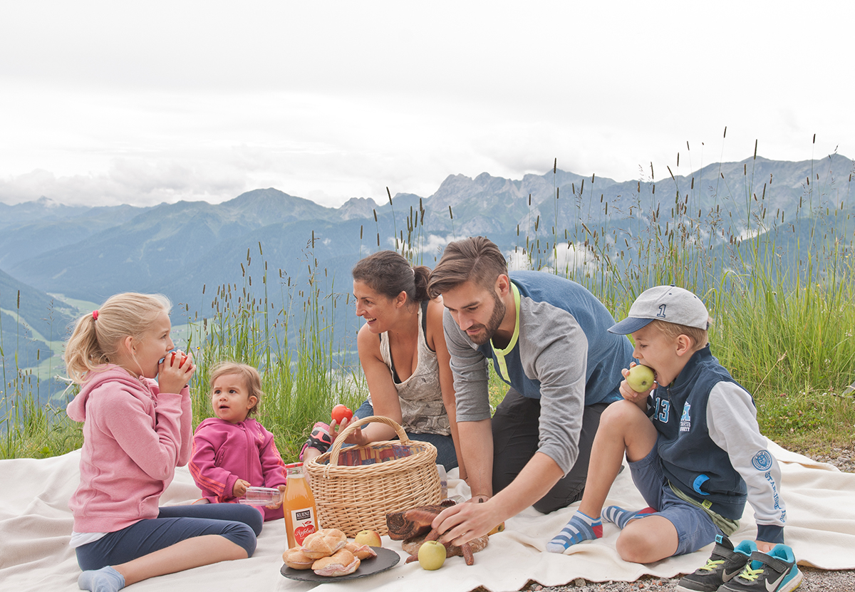Rodinný piknik. Foto: ©schultz-ski.at
