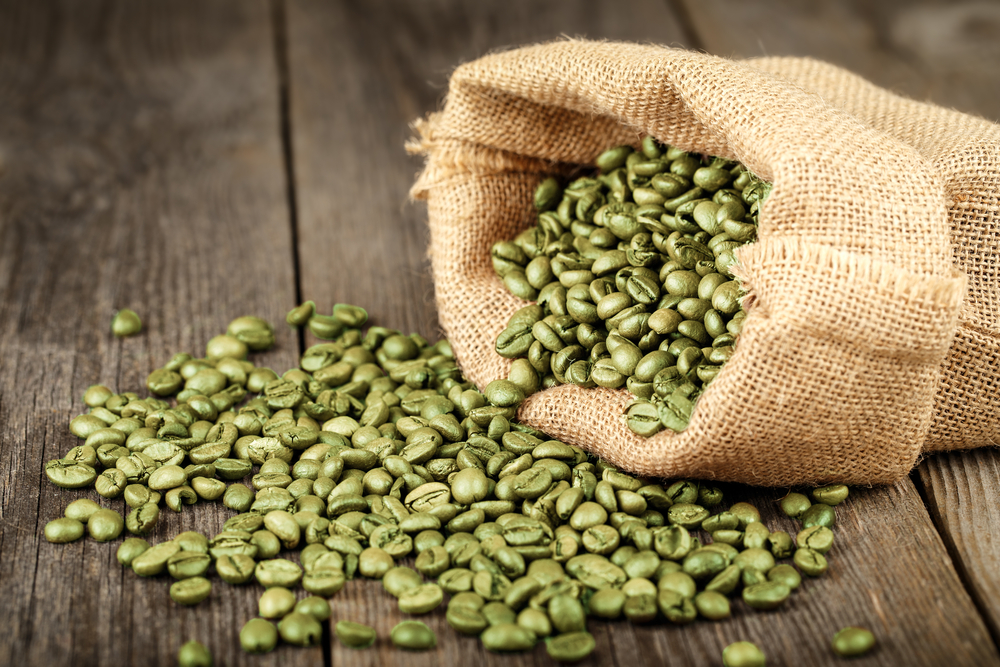Zelená káva. Foto: Shutterstock