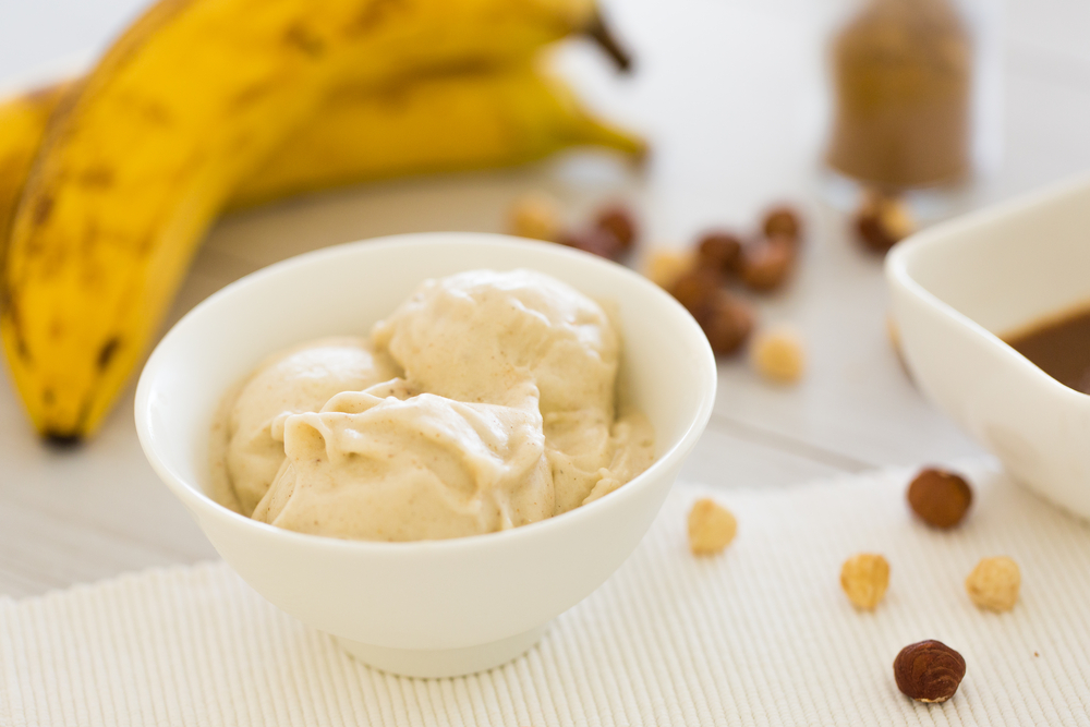 Banánová zmrzlina. Foto: Shutterstock