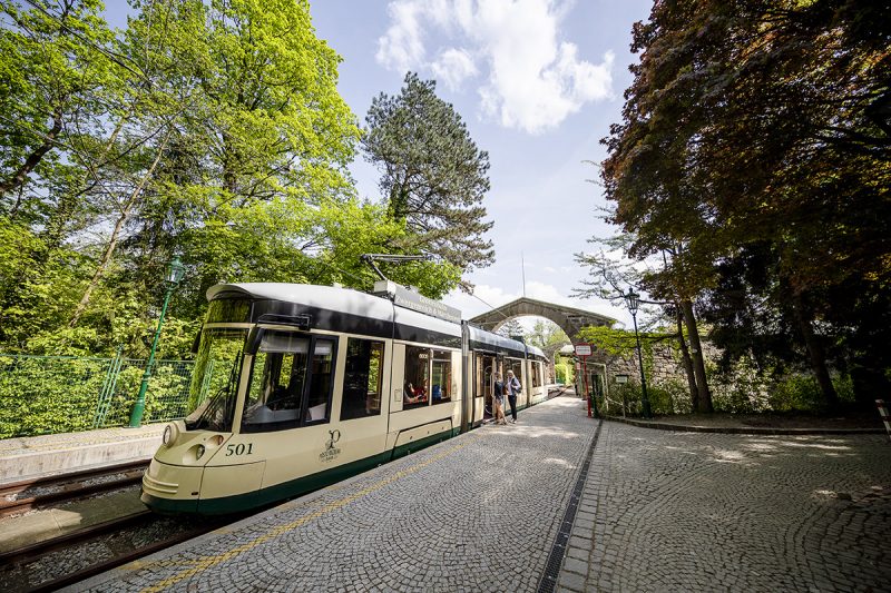 Pöstlingbergbahn premáva v 30-minútových intervaloch. Foto: Martin Matula