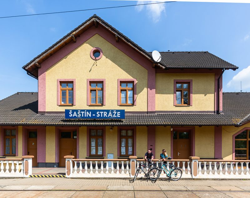 železničná stanica Šaštín-Stráže. Foto: Miro Pochyba