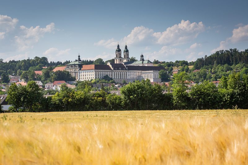 Najväčší kláštor v Hornom Rakúsku. Foto: Miro Pochyba