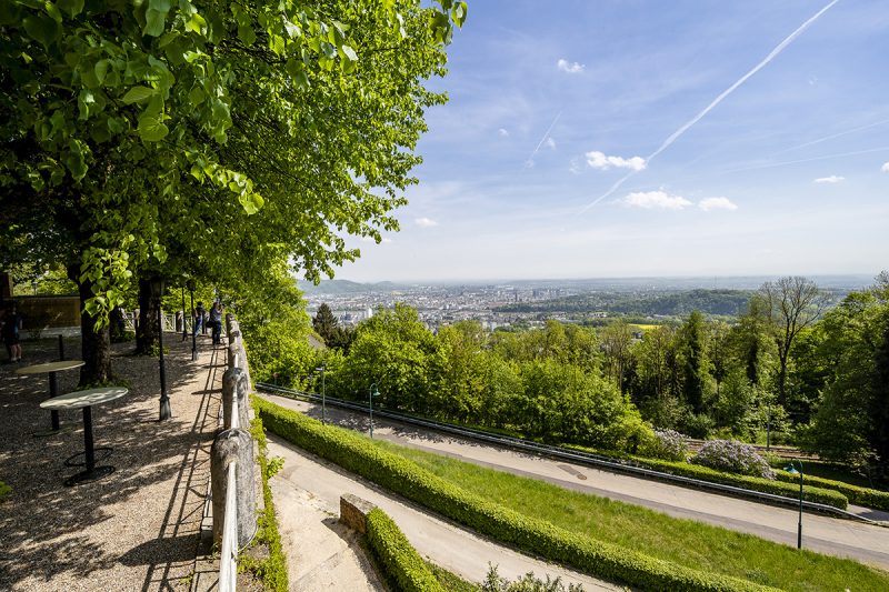 Výhľad z Pöstlingbergu. Foto: Martin Matula