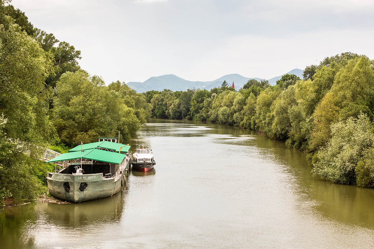 Pekným výletom je plavba po rieke Bodrog do maďarskej tokajskej oblasti. Foto: Miro Pochyba