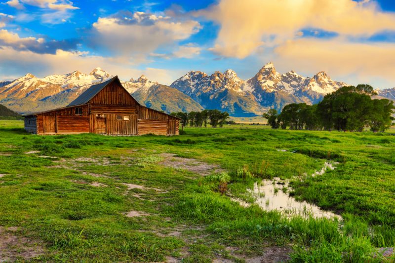 Stodola v Jackson Hole v americkom štáte Wyoming. Foto: Shutterstock