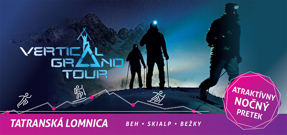 Vertical Grand Tour 2019 – preteky v kategóriách skialp, beh a bežecké lyžovanie