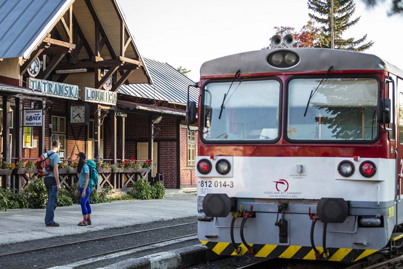 Rozvoj Tatier urýchlila niekedy výstavba železnice. Foto: Miro Pochyba