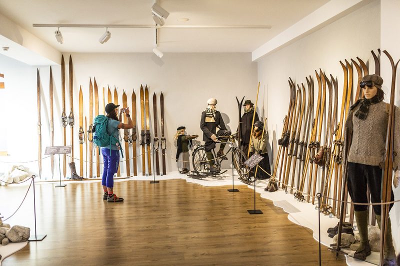 Ski múzeum v Tatranskej Lomnici. Foto: Miro Pochyba