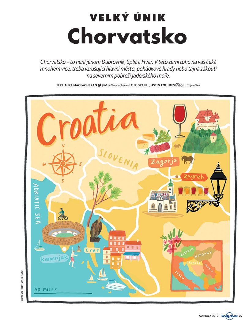 Lonely Planet Chorvátsko