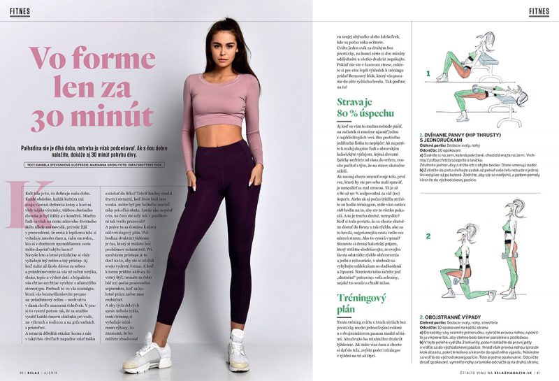 Kreslené cvičenie Relax 6/2019