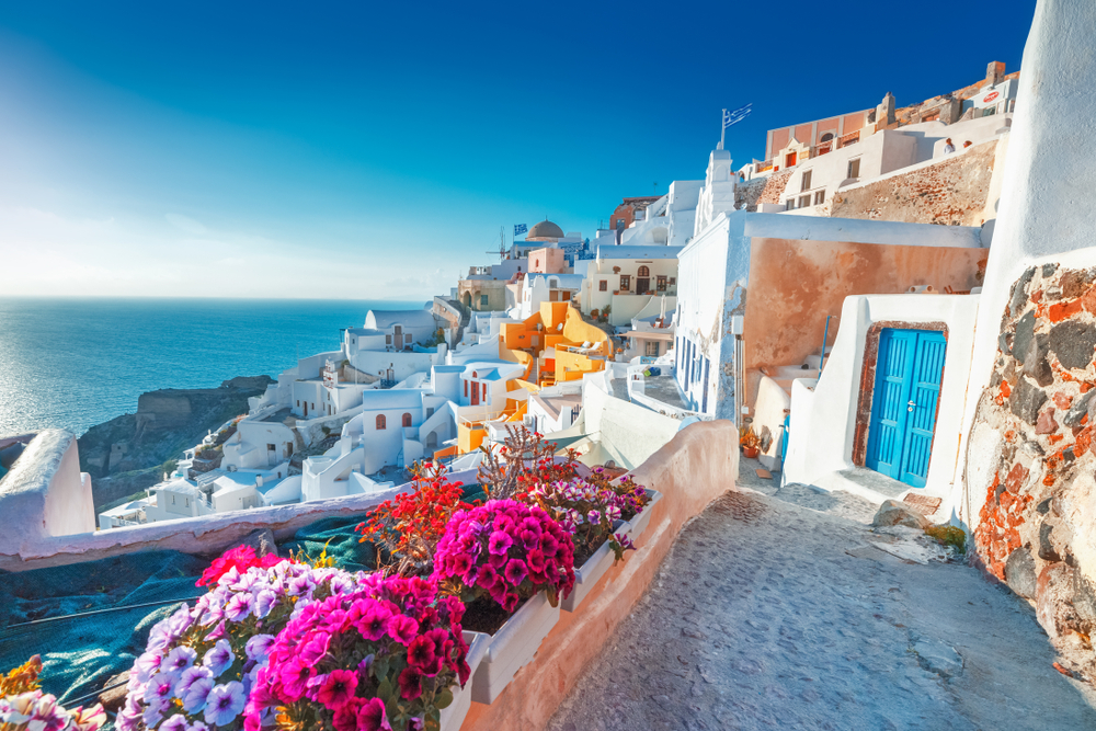 Santorini, Grécko: Foto: Shutterstock