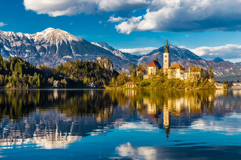 Jazero Bled, Slovínsko. Foto: Shutterstock