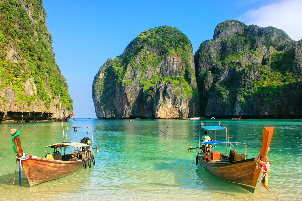 Súostrovie Phi Phi, Thajsko. Foto: Shutterstock