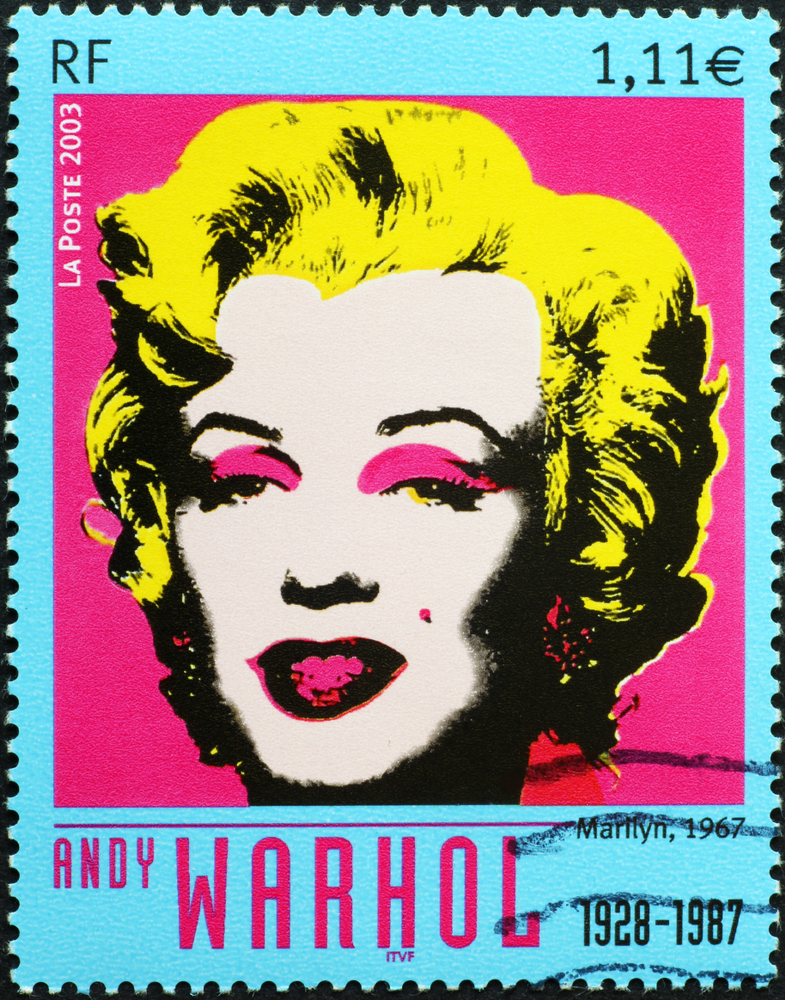 Andy Warhol, Marylin. Foto: Shutterstock