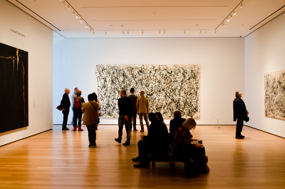 Maľba 11 Pollock. Foto: Shutterstock