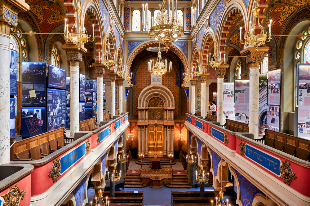 Jeruzalemská synagóga, Praha. Foto: Shutterstock