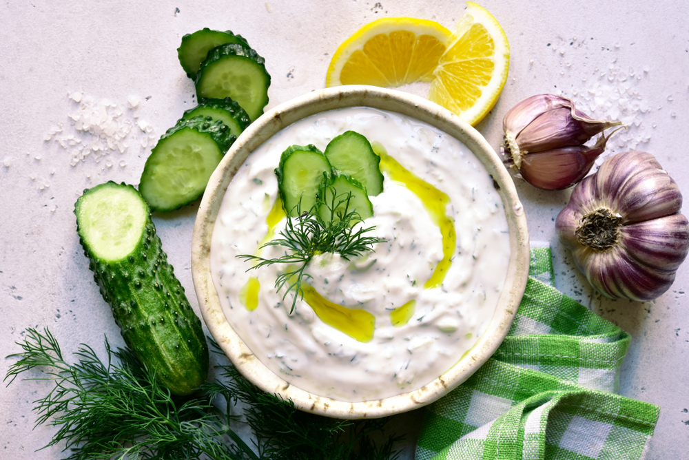 Grécke jedlo Tzatziki. Foto: Shutterstock