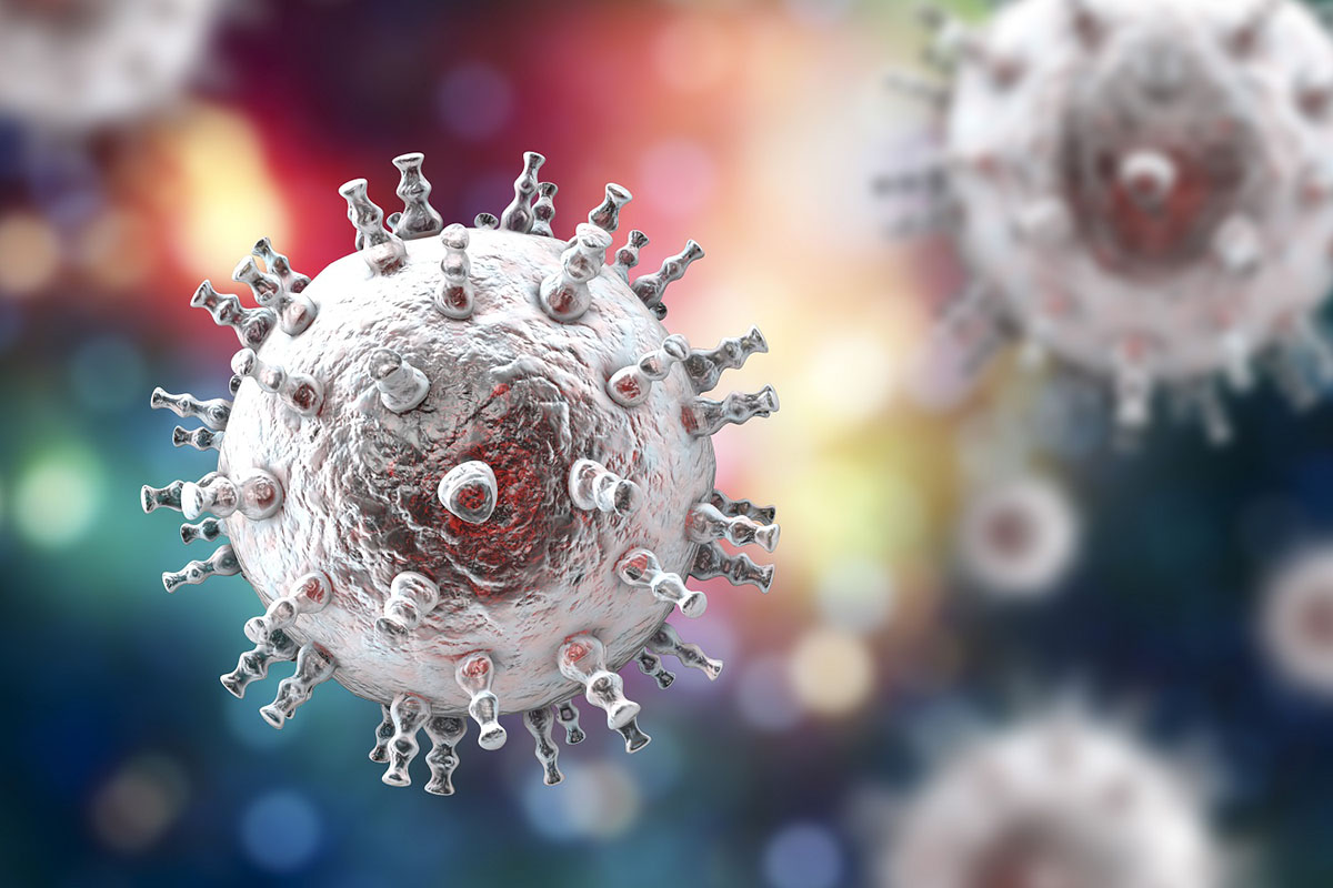 Herpes vírus. Foto: Shutterstock