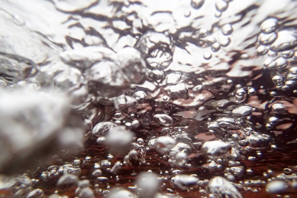 Bublinky vo vode. Foto: Shutterstock
