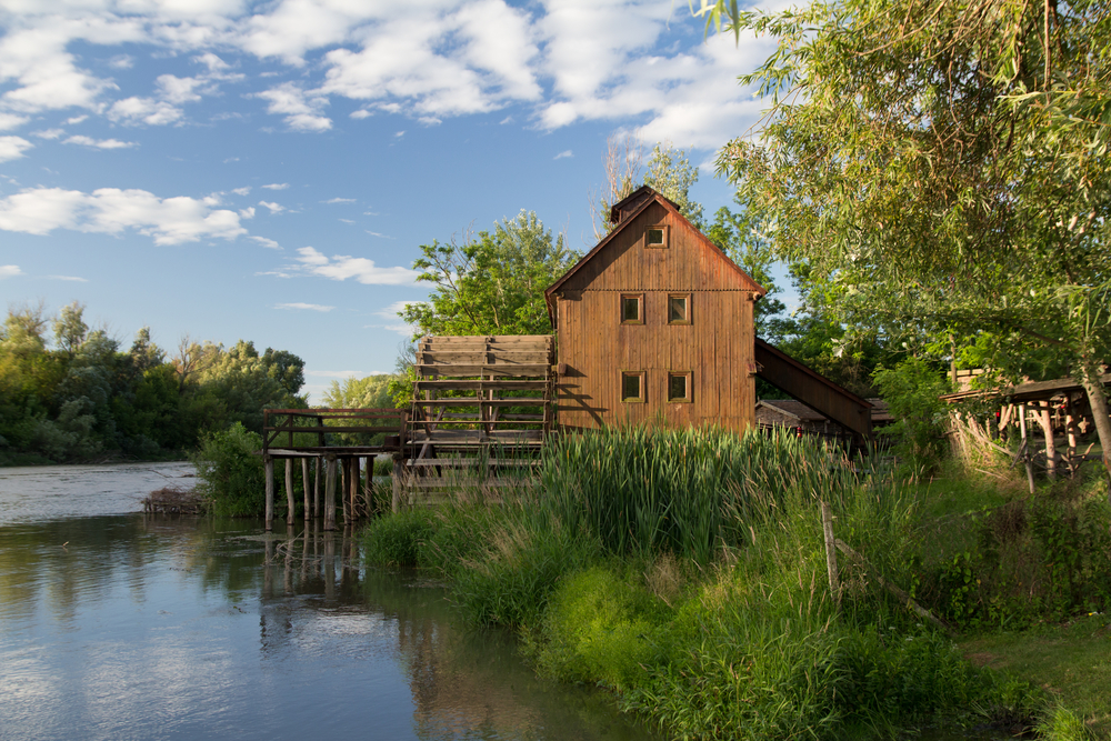 Vodný mlyn v Jelke na Malom Dunaji. Foto: Shutterstock